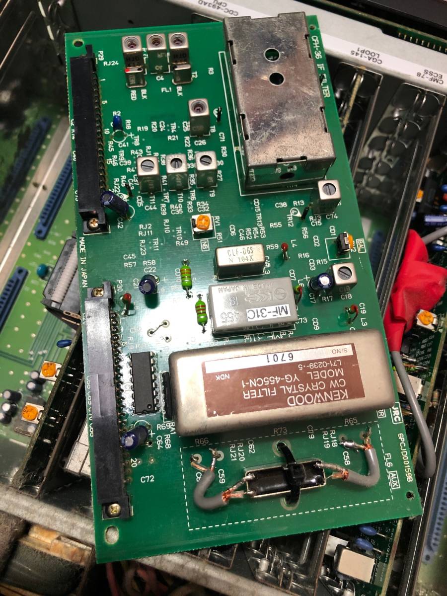 JRC NRD535受信機・改造品ジャンク扱い_5