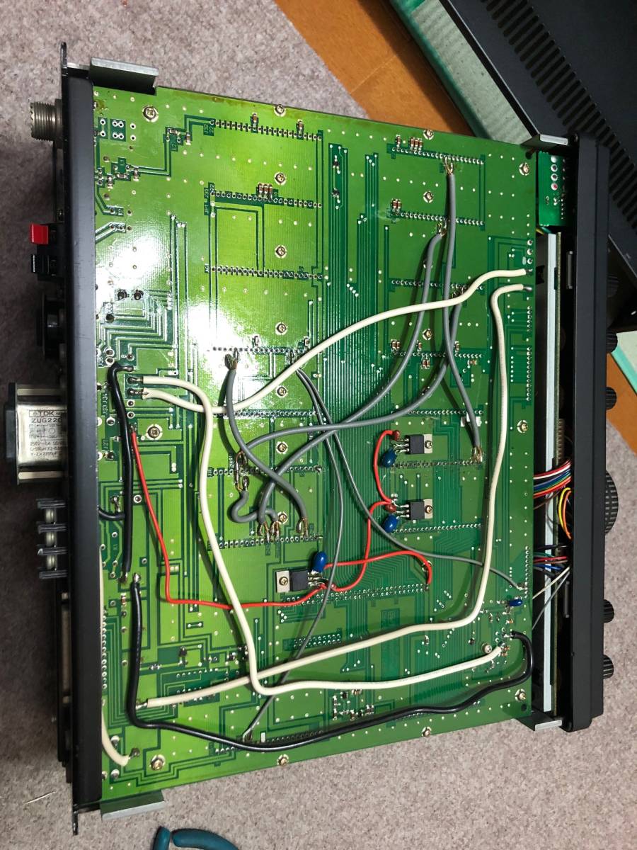 JRC NRD535受信機・改造品ジャンク扱い_8