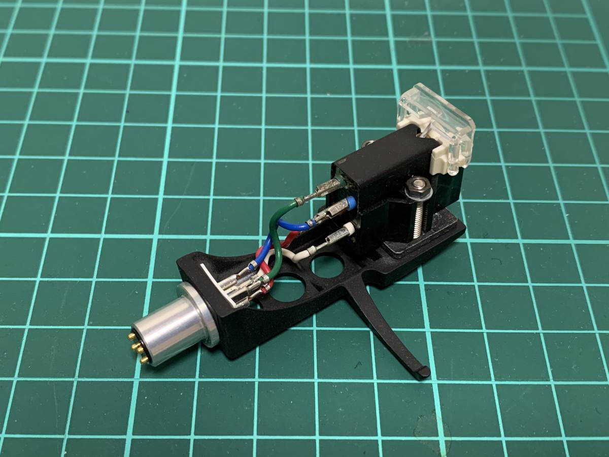 動作確認済 Technicsヘッドシェル付き★Shure M44-7★シュアー MMカートリッジ