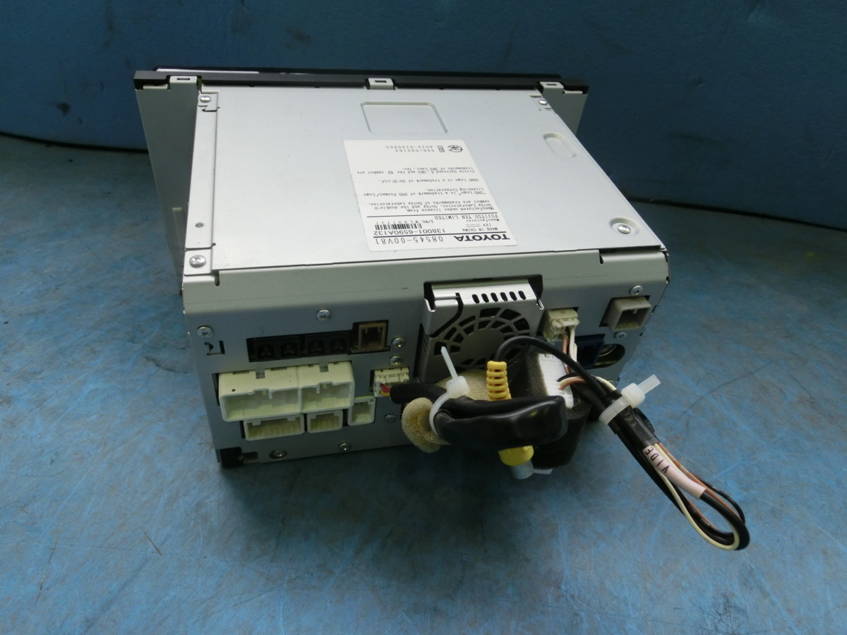 トヨタ純正 NSZT-Y62G パスワードロック品 SDナビ DVD Bluetooth 