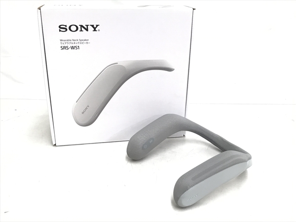 SONY SRS-WS1 ウェアラブルネック スピーカー 音響機材 オーディオ