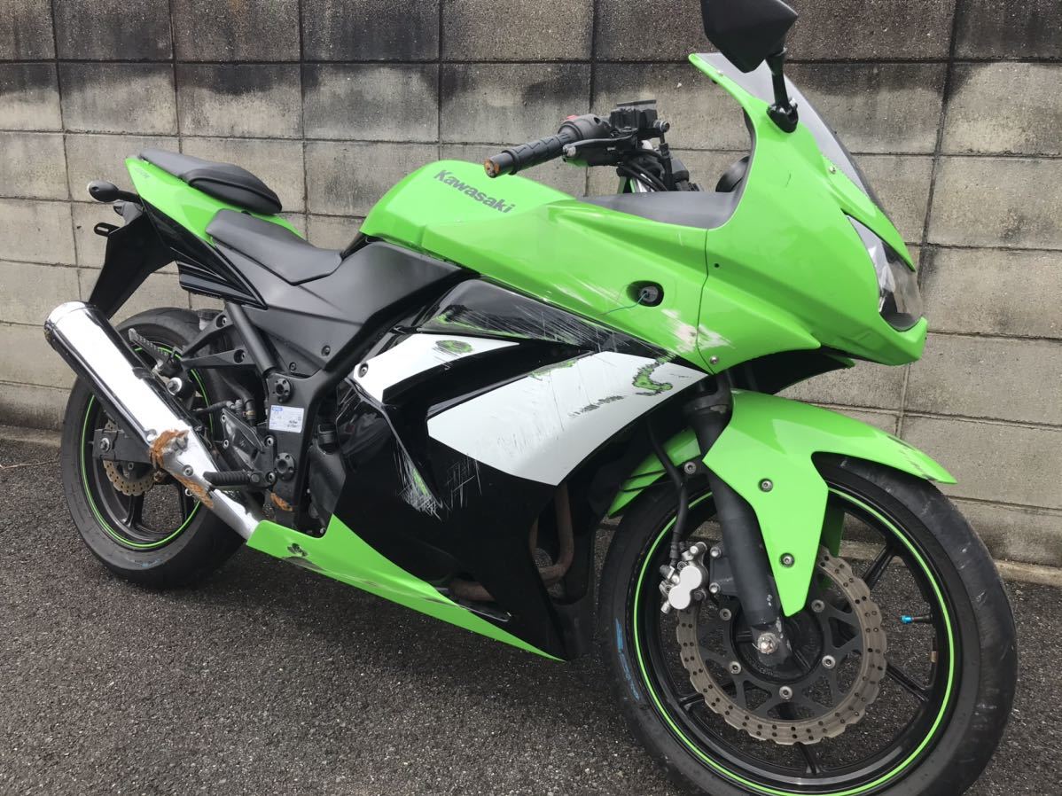 カワサキ ニンジャ250 EX250K-A17＊＊＊ 転倒車両 売り切り