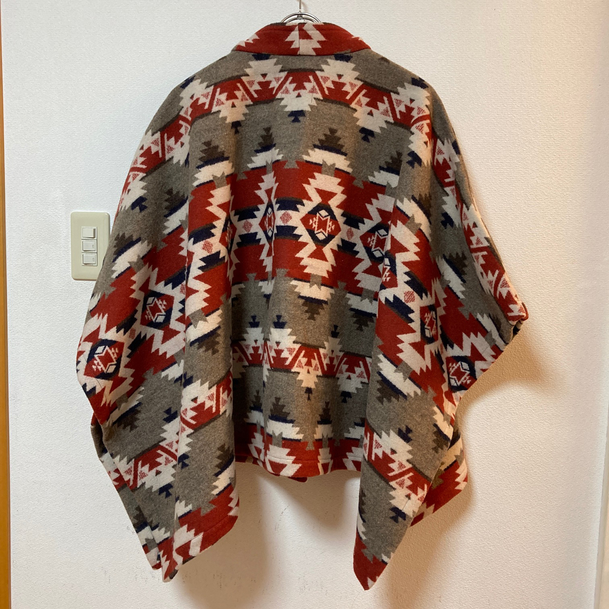 中古美品☆2015AW PENDLETON for BEAUTY&YOUTH CAPE ペンドルトン 