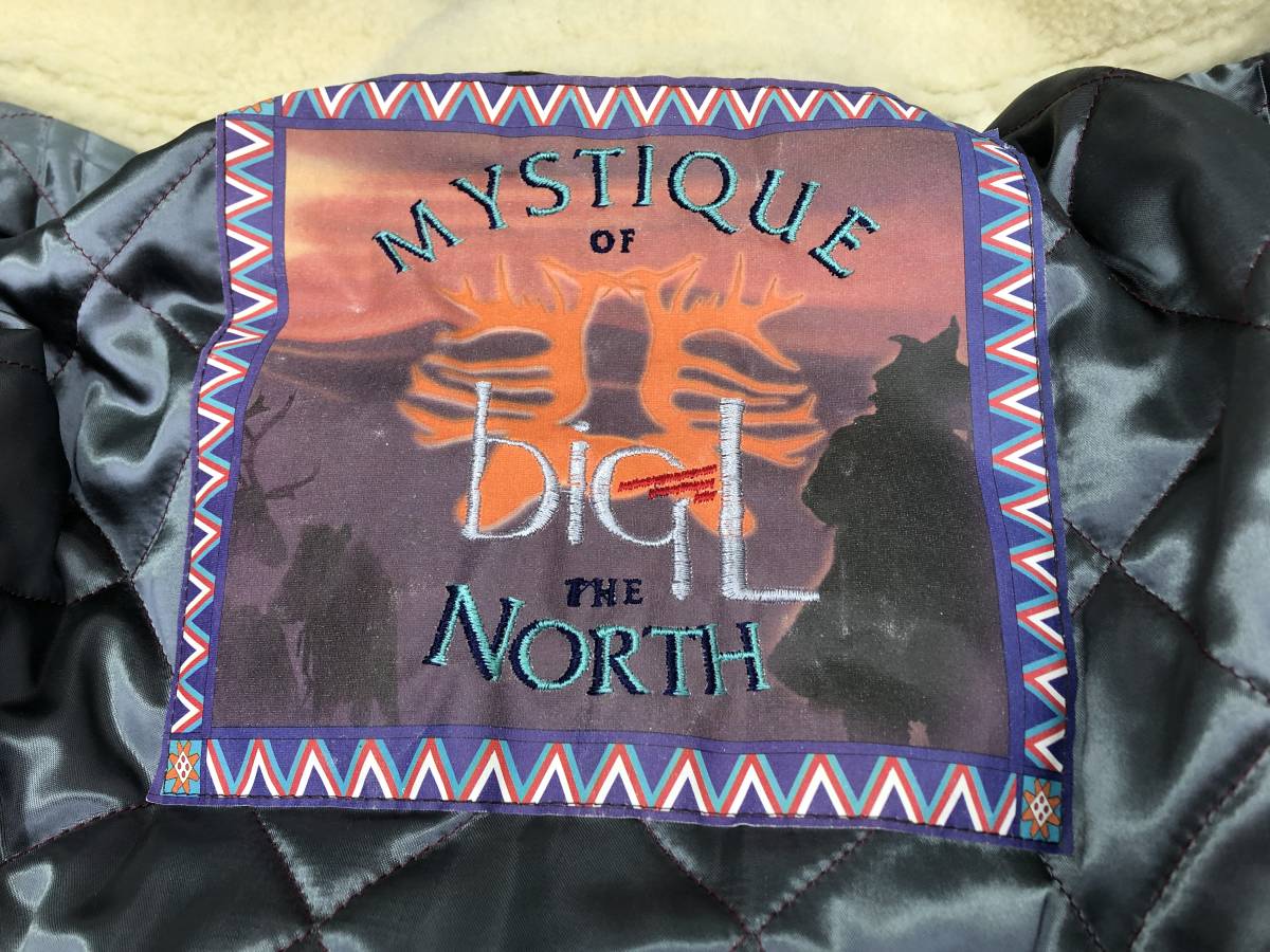 MYSTIQUE OF biql THE NORTH 本革 フィンランド製 ダッフルコート 50 