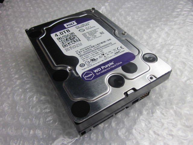 WD Purple 4TB HDD「WD40PURZ」2台セット WESTERN DIGITAL WD40PURZ