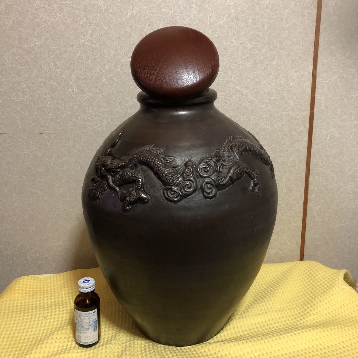 Yahoo!オークション 泡盛 古酒 「泡盛 中古品 古酒壺 古酒甕 ⁄ 壺」の