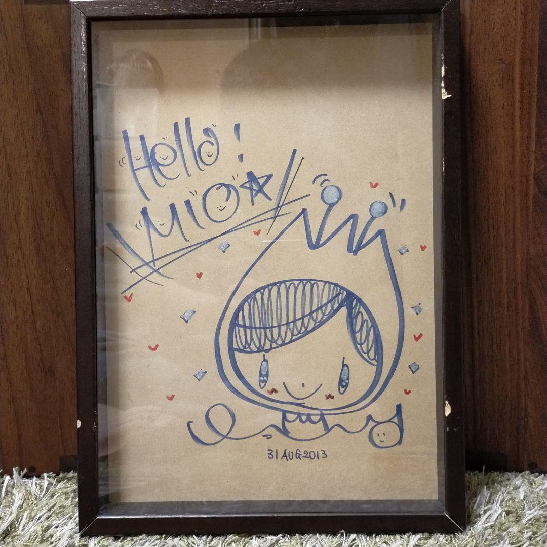【100%新品，正規品】 アリカワコウヘイ 直筆 原画 Hello mio(アクリル、ガッシュ)｜売買されたオークション情報、yahooの商品情報をアーカイブ公開 - オークファン アクリル、ガッシュ