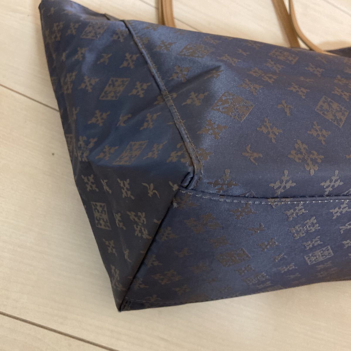 ラシット トートバッグ russet 美品 ネイビー - 極美品 2way Russet