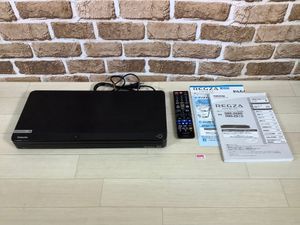 1TB 東芝 REGZA HDD内蔵 HDD内蔵ブルーレイレコーダー3D対応 ブラック