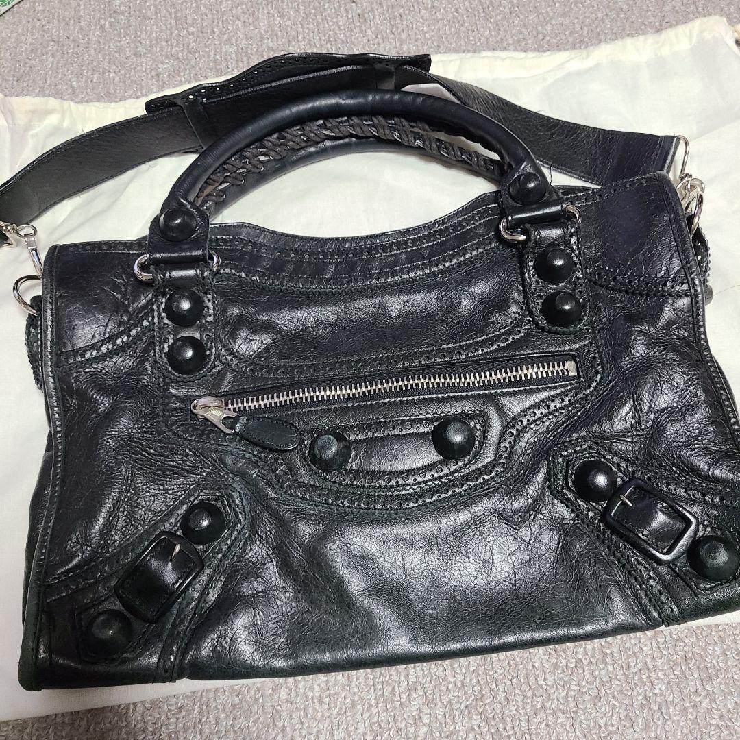 バレンシアガ ジャイアントシティ カバード ブラック Balenciaga 正規 