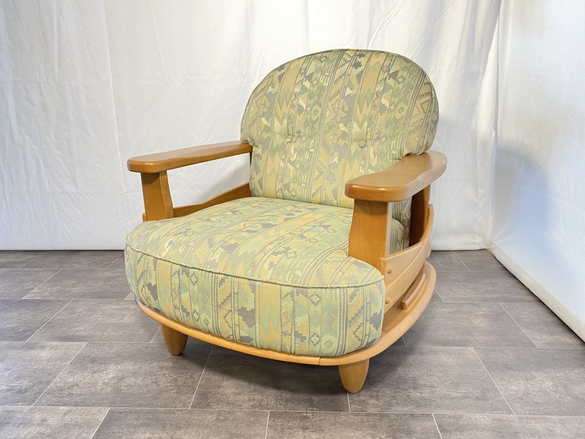 カリモク家具 1人掛けソファ グリーン karimoku カテゴリー 【公式通販】
