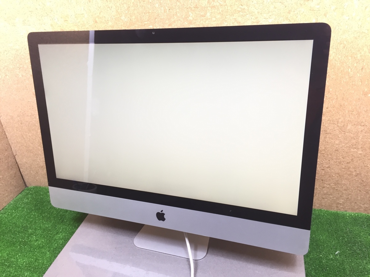 1円～【ジャンク】Aplle iMac 27インチ A1312 Core i5 2.7GHz/メモリ8GB/HDD 1TB 【訳あり】