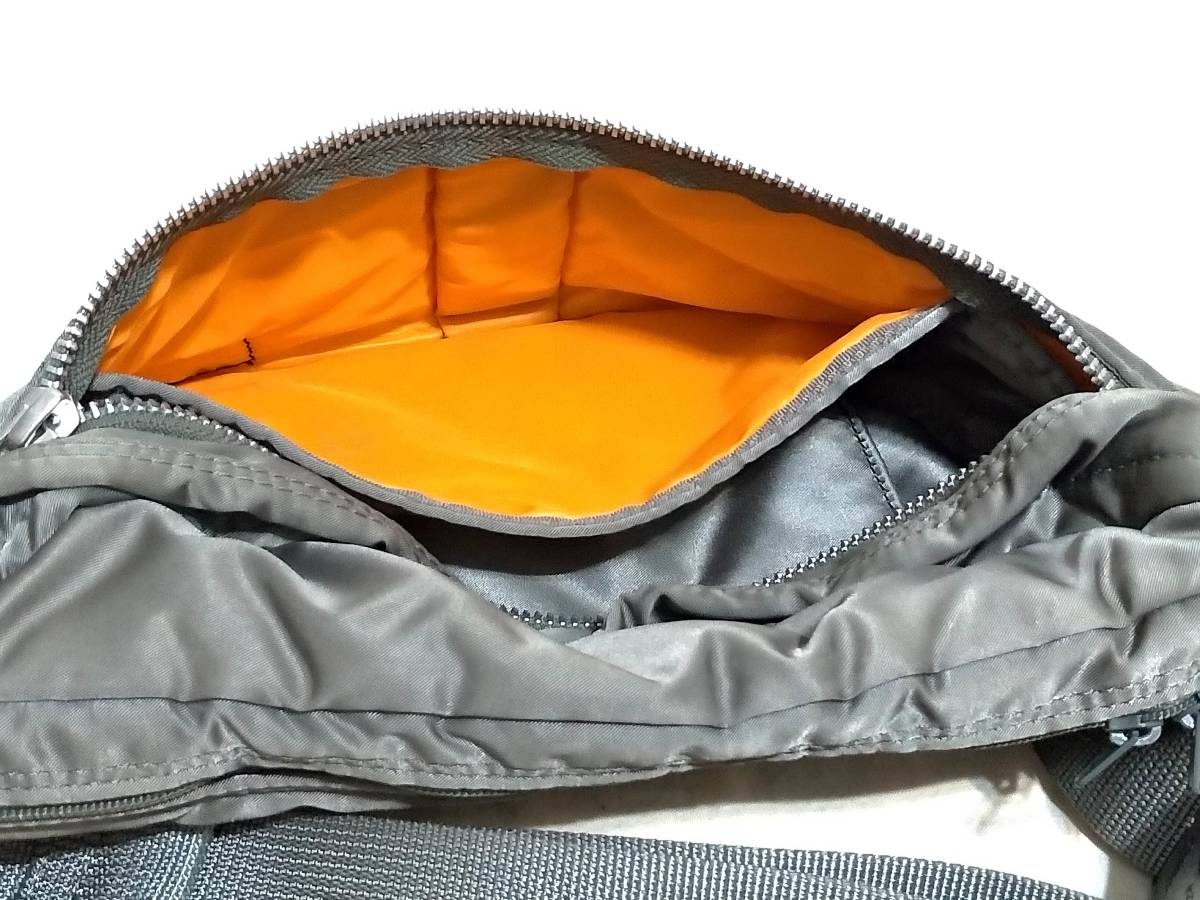 【美品】PORTER タンカー ウエストポーチ 極美品] PORTER タンカー ウエストポーチ ボディバッグ ブラック 極美