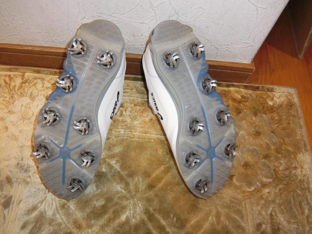 美品　中古　アシックスGEL-ACE PRO　X　27.0ｃｍ アシックス ゴルフシューズ GEL-ACE ホワイト ダイヤル式 TGN902