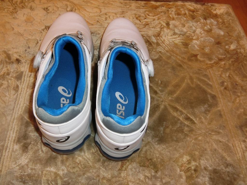 美品　中古　アシックスGEL-ACE PRO　X　27.0ｃｍ アシックス ゴルフシューズ GEL-ACE ホワイト ダイヤル式 TGN902