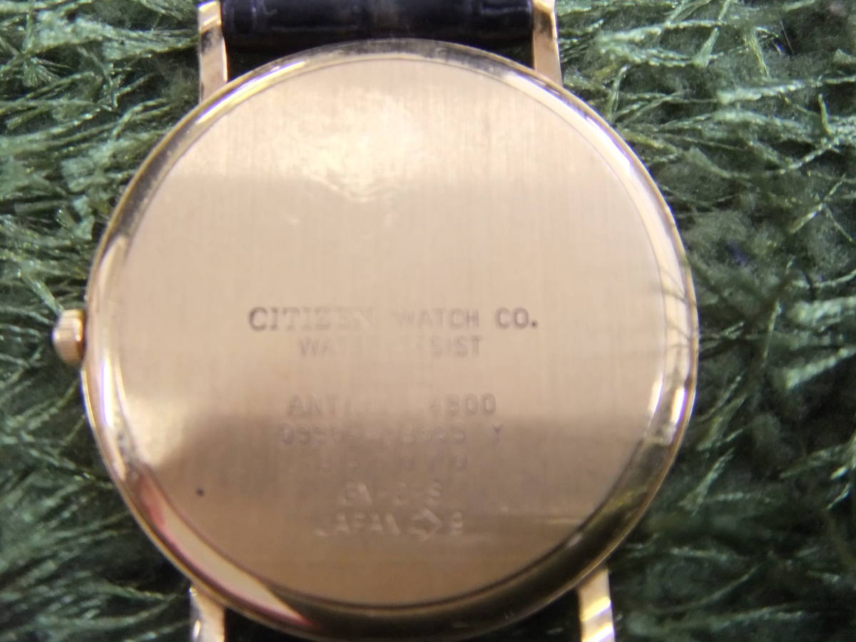 希少 CITIZEN EXCEED gold シチズン エクシード ゴールド 0330-H04953 