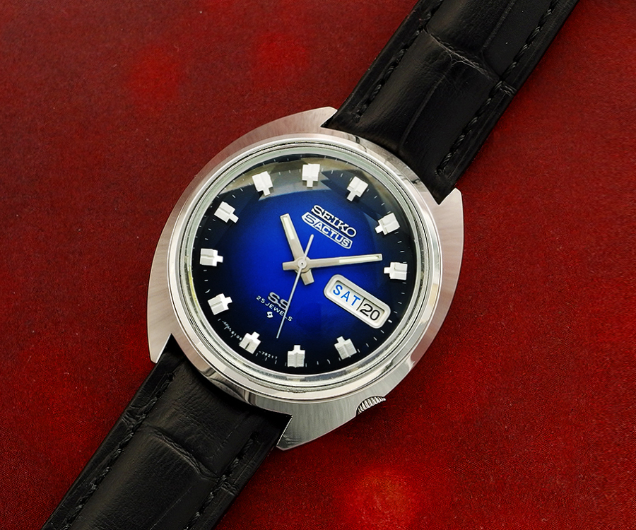 SEIKO】セイコー5 ACTUS☆希少!ブルーグラデーション文字盤☆メンズ