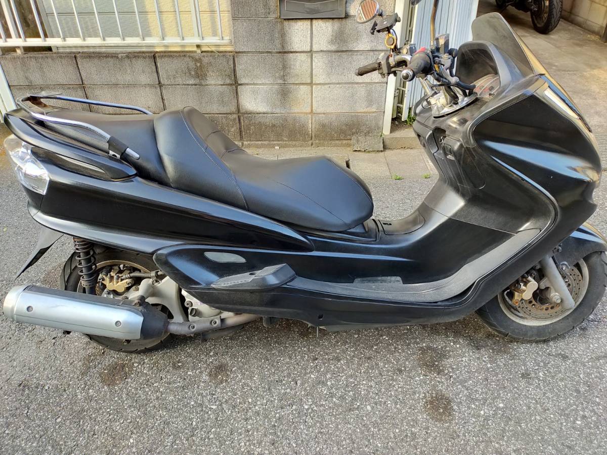 ヤマハ マジェスティ250 不動車 初年度登録2012年 最悪部品取り車 