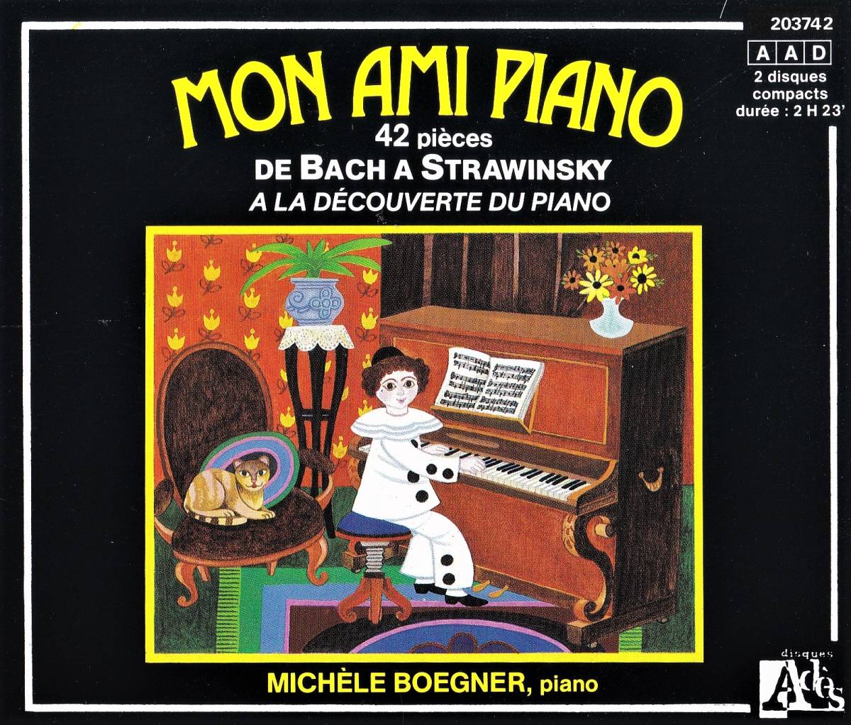 新作登場，得価 廃盤超 Ades 2CD 仏盤 ミシェル ベグネール MOM AMI PIANO 42のピアノ作品集(器楽)｜売買されたオークション情報、yahooの商品情報をアーカイブ公開 - オークファン 器楽