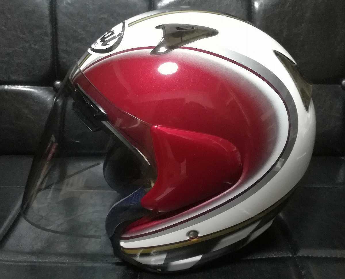 アライ Arai SZ-F RETRO レトロ レッド ジェット ヘルメット Lサイズ