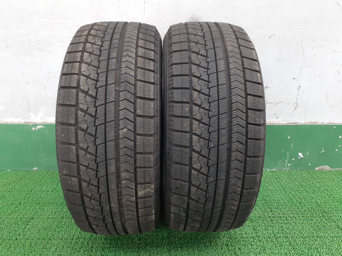 2本 バリ溝 ブリヂストン 235/50R18 BLIZZAK VRX 20年 スタッドレス
