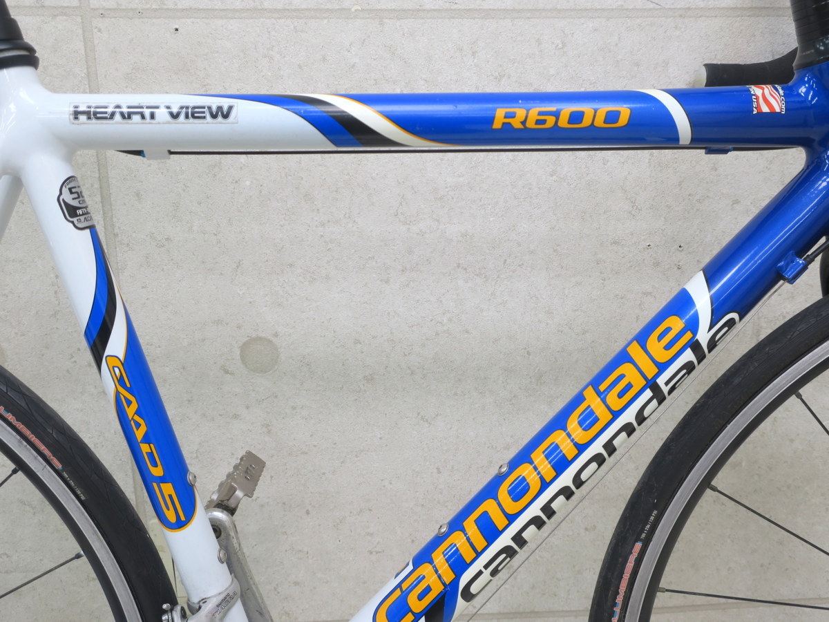 Cannondale/キャノンデール R600 CAAD5カスタム 2x9速 ロードバイク