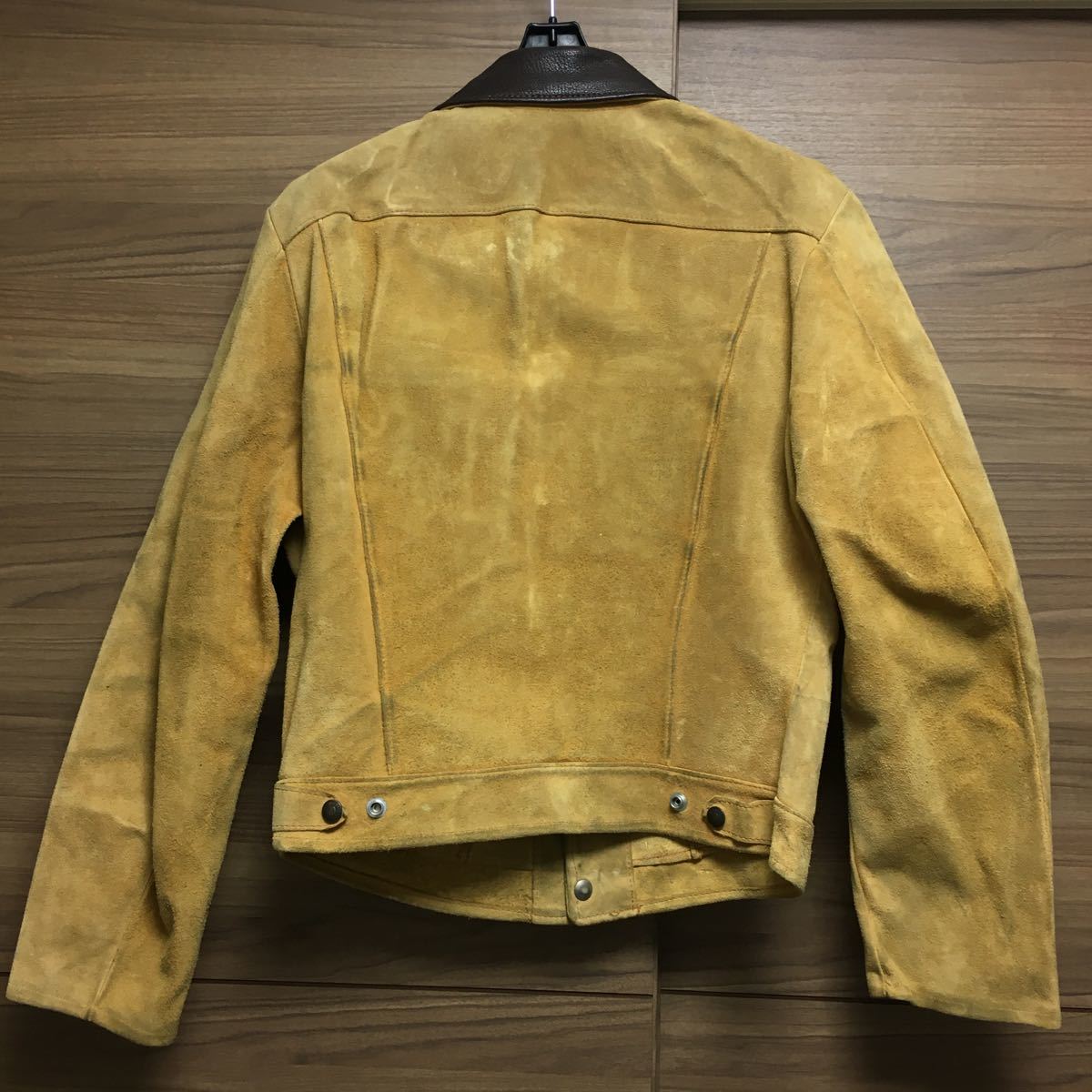 【超希少】50s LEVI'S リーバイス スエードジャケット BIG E ショートホーン ヴィンテージジャケット USA製 激レア