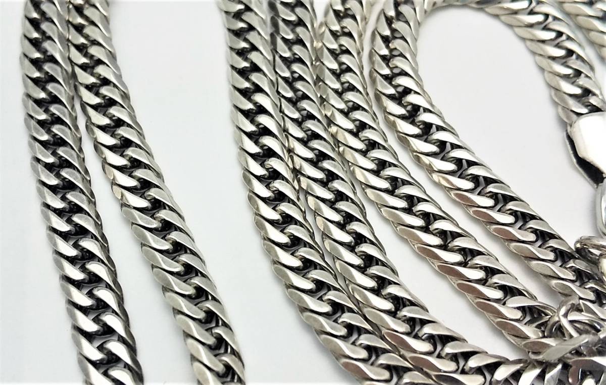 レダシルマ Leda SILMA インゴット 喜平 ネックレス Ag⁄Ge シルバー