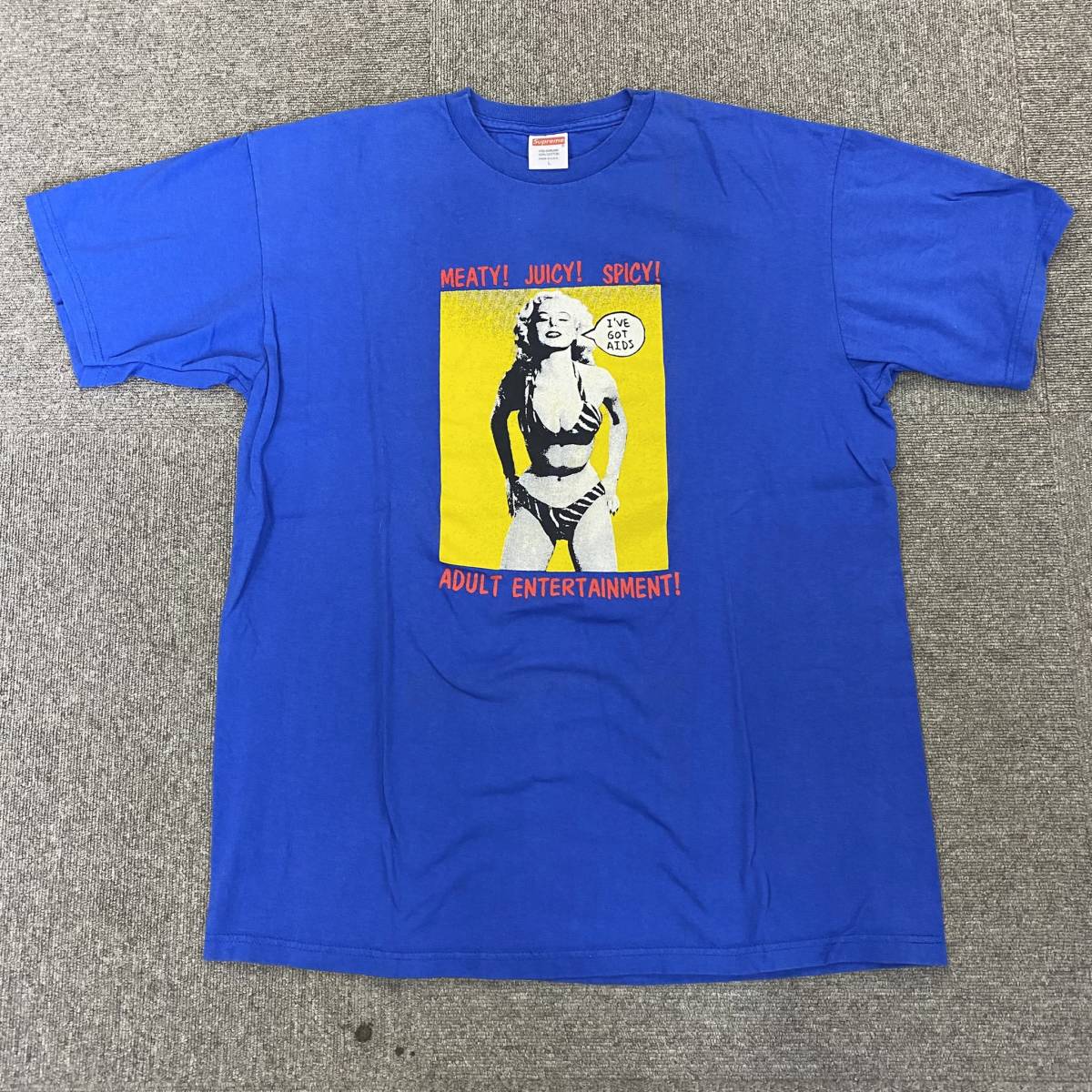 Tee Supreme Marilyn Monroe Juicy Red Adult S11 size Entertainment 