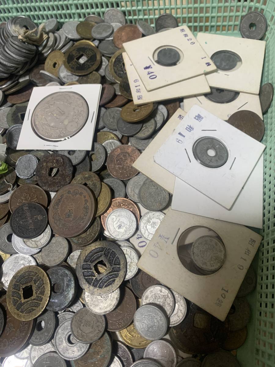 古銭 3.2kg 大量 まとめ 雑銭 銀貨 コイン 日本 硬貨 Yahoo