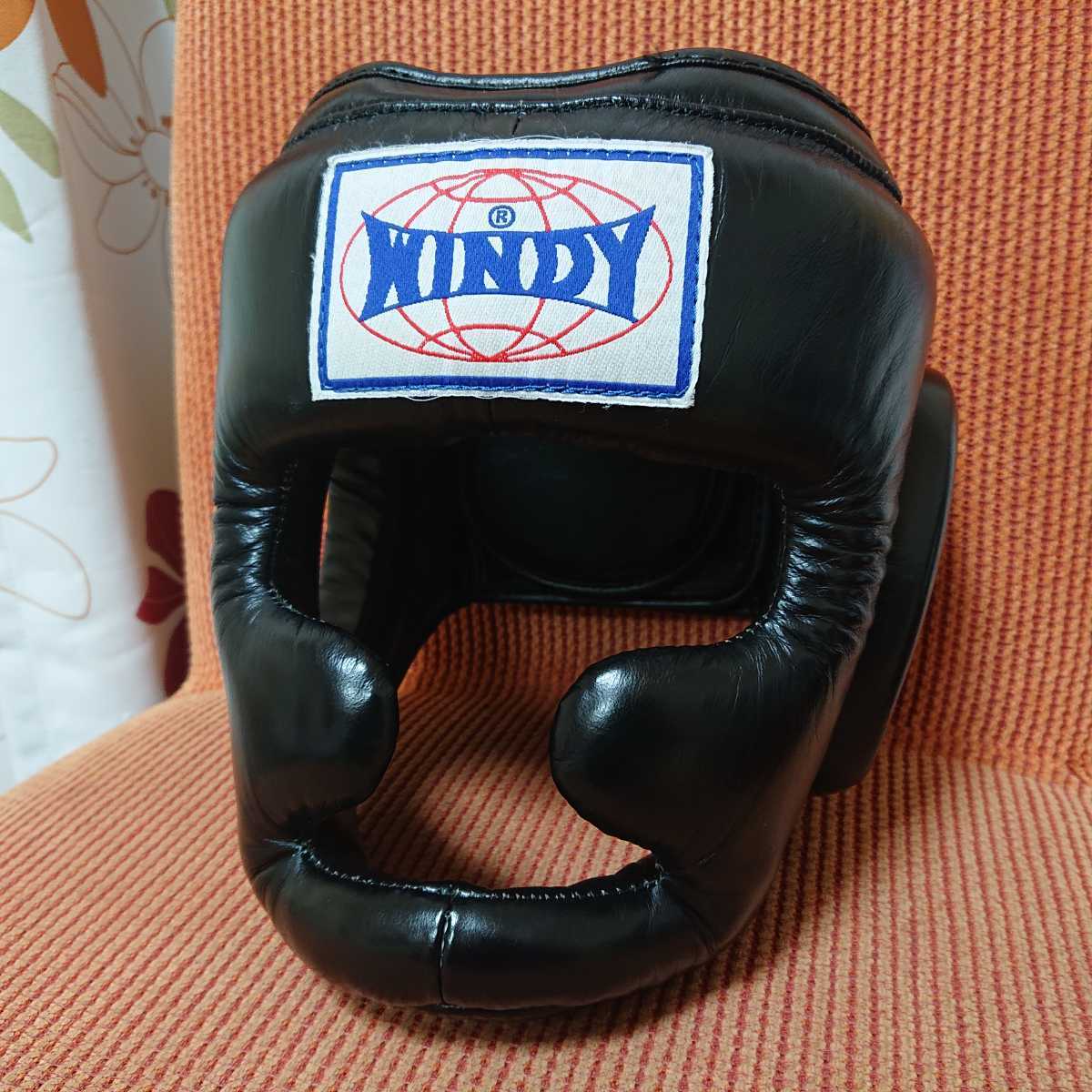WINDYウィンディ ヘッドギア (M) 本革製 ※検索)キックボクシング