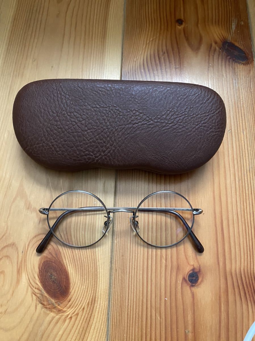 白山眼鏡 白山眼鏡店 ST TITAN LARGE ROUND 丸眼鏡 ラウンド チタン