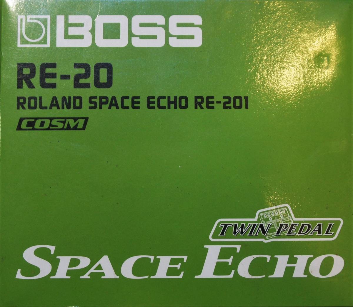 BOSS RE-20 SPACE ECHO エコー/ディレイ/リバーブ 新品同様 BOSS RE-20