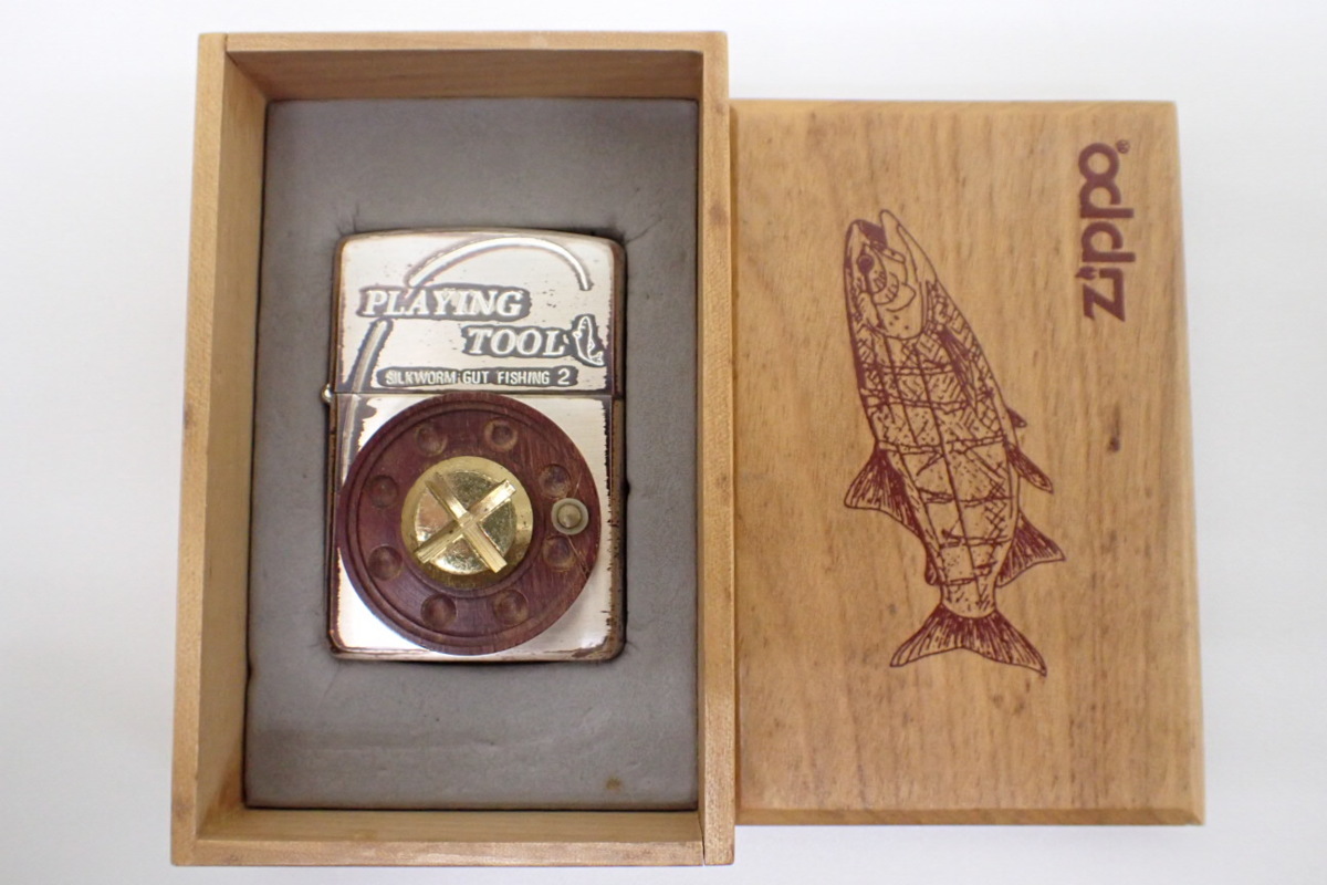 ジッポーライター プレイングツール No.FR-4 zippo PLAYING TOOL SILKWORM GUT FISHING 2 喫煙グッズ 魚 釣り