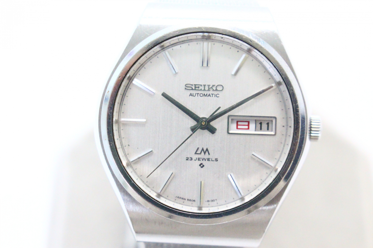 セイコー ロードマチック 5606-8090 5606-8090] 1975年製の控えめで 