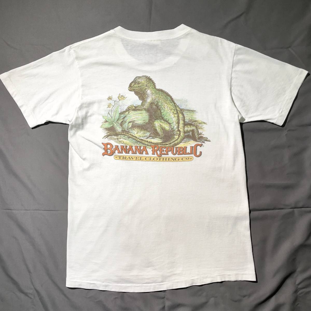 古着 ビンテージ 90s イグアナ 袖なし Tシャツ タンクトップ 