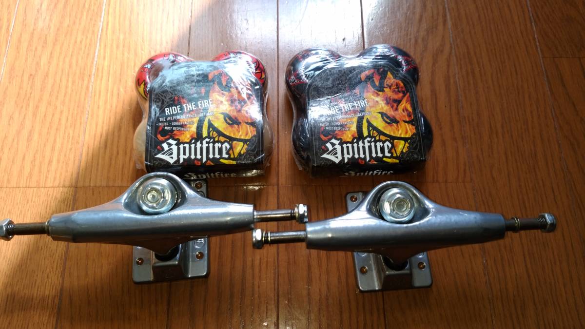 スピットファイヤーウィール51mm，53mm，spitfirewheel，INDEPENDENT，、インディペンデントメッキ、トラック、新品未使用