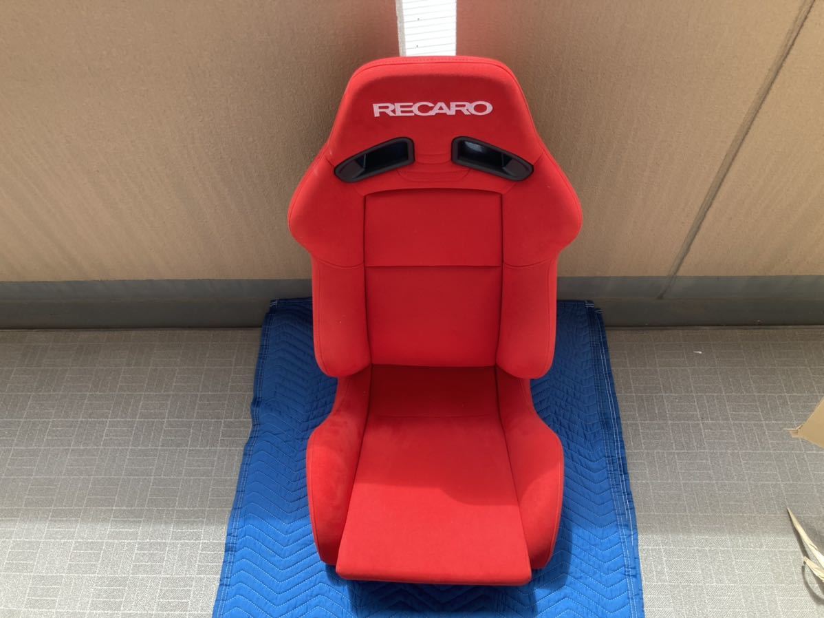 綺麗　レカロ SR-7 レッド　赤 セミバケ　2019年製　シートヒーター付き　手渡し可　福岡市出品