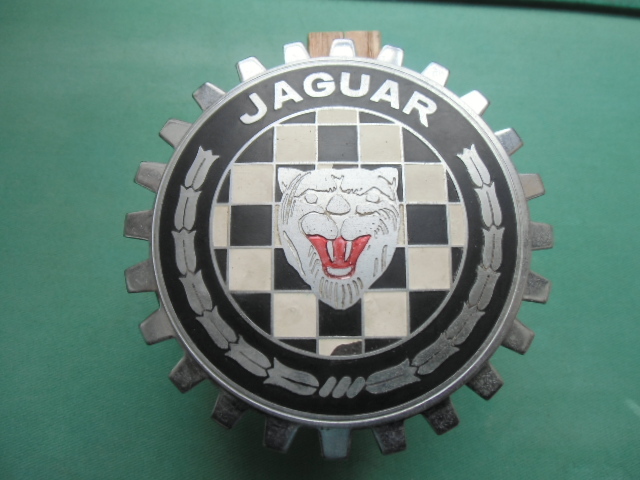 ジャガー カーバッジ グリルバッジ オーナーズ 英国車 XKE・C－TYPE