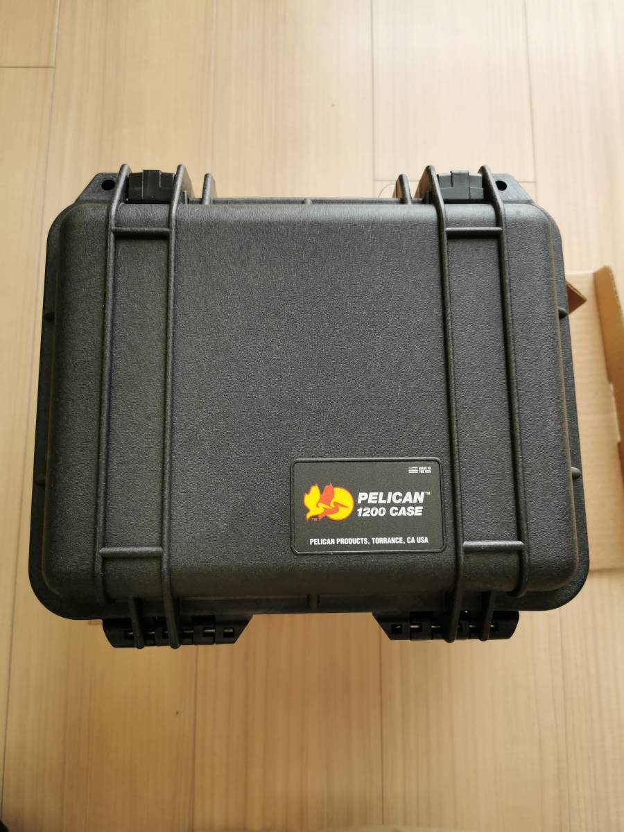 ペリカン pelican 1200HK ブラック ハードケース 小型防水ハードケース 