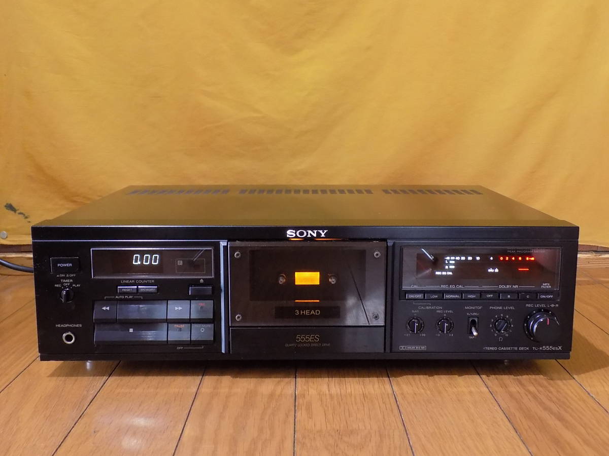 ◆◆◆SONY TC-K555ESX ソニー カセットデッキ ジャンク