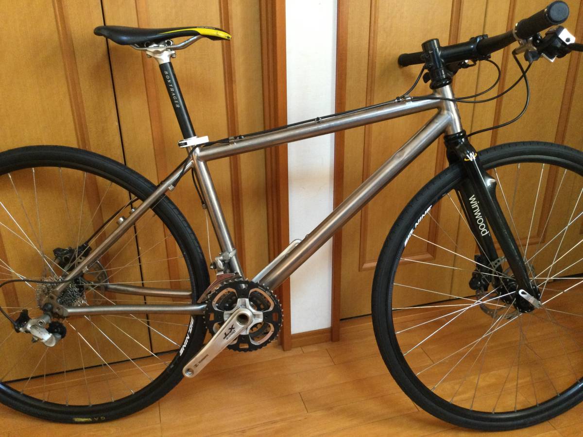 TNI チタンMTB 700c カーボンフォーク付き　