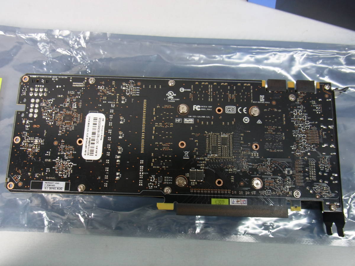よっしー】ELSA GTX1070 8GB [ジャンク] よっしーELSA GTX1070 8GB