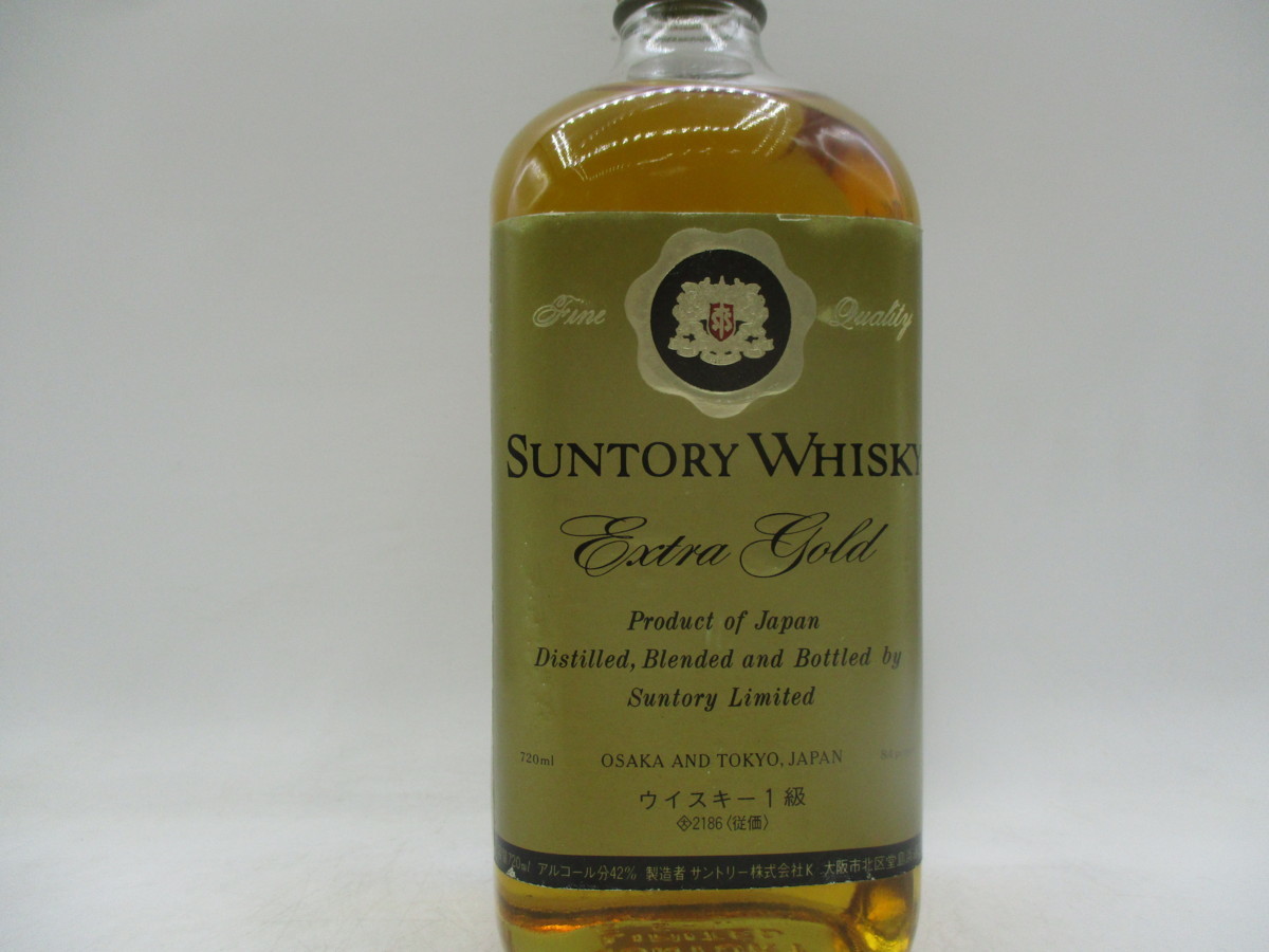 同梱OK商品】SUNTORY WHISKY EXTRA GOLD サントリー ウイスキー