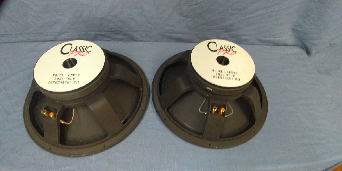 CLASSIC PRO クラシックプロ ( ) ⁄ CPW18II-8 国内正規品 : ウーハー