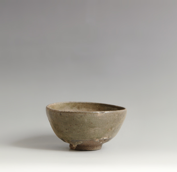 古唐津 - 絵唐津茶碗（桃山-江戸時代） 桃山時代 金継ぎ 青唐津 茶碗 陶