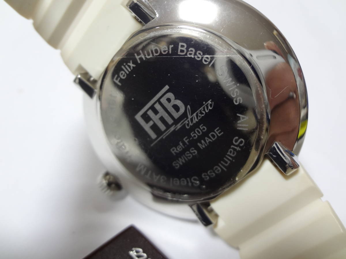 FHB エフエッチビー Classic F-505AL アルミべゼル 本体のみ ベルト 