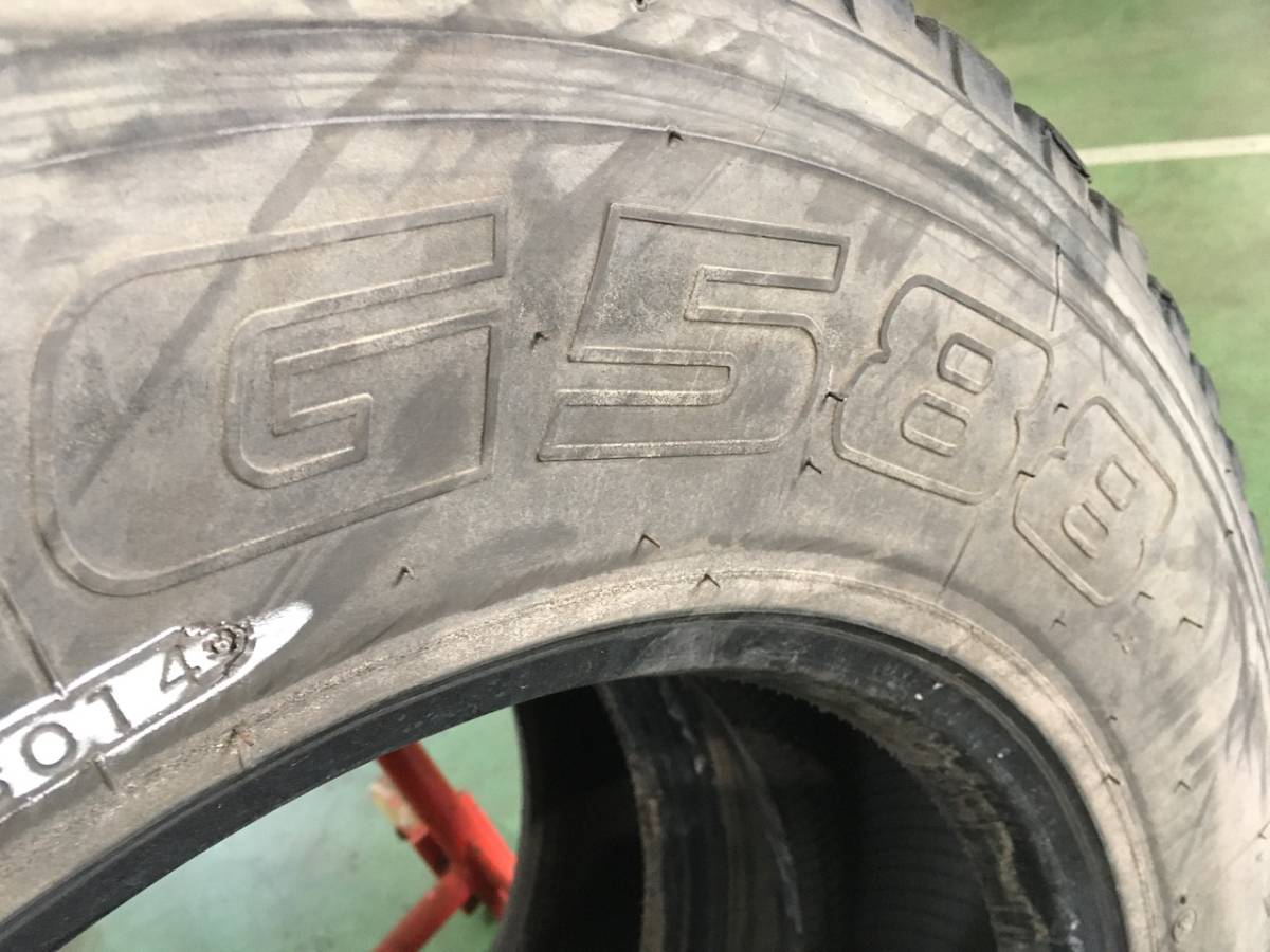 123⁄122L ブリヂストン G588 BRIDGESTONE リブラグ トラック V-STEEL