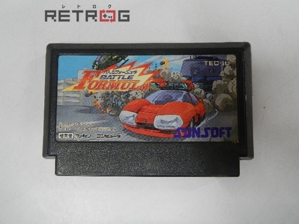 FC バトルフォーミュラ 説明書付き バトルフォーミュラ ファミコン