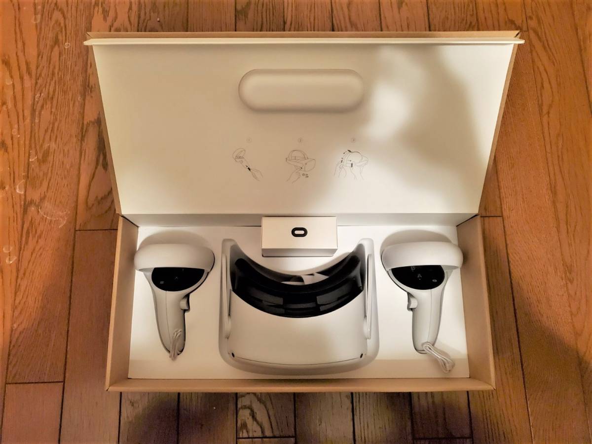 Quest : Oculus 2—完全ワイヤレスのオールインワンVR VR 0 度付き